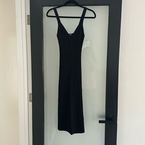GUESS Black Midi Dress